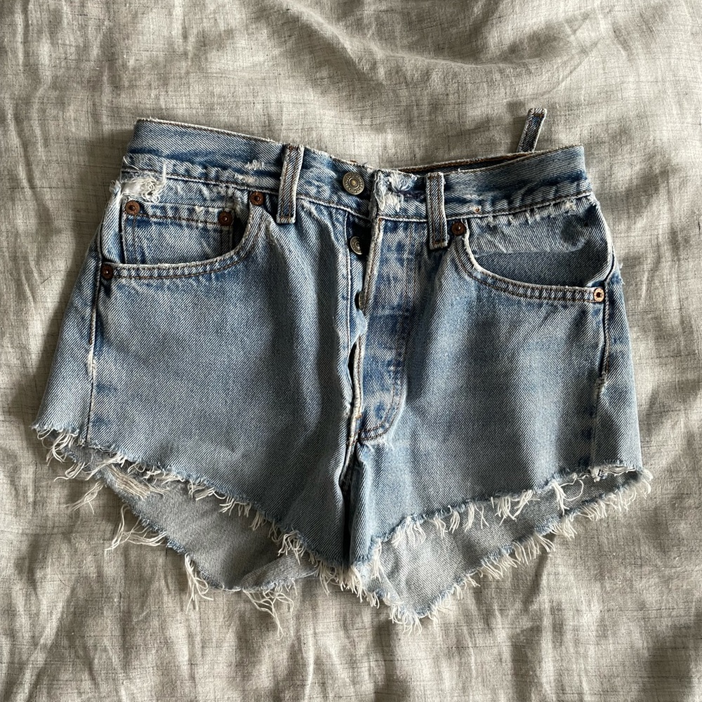 Levi’s mini cutoffs